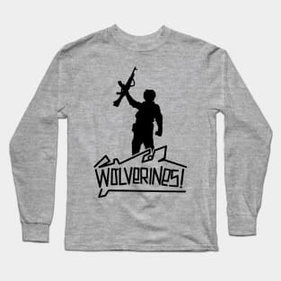 Red Dawn Wolverines Long Sleeve T-Shirt